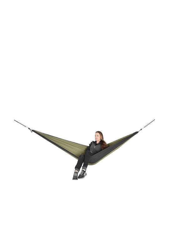 Enero Double Fabric Hammock Green 270x140cm