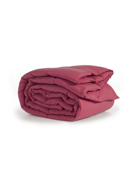 Nef-Nef Homeware Bettdecke Großes Doppelbett mit Microfiber-Füllung 240x220cm Colorfull 230 330 GSMGsm