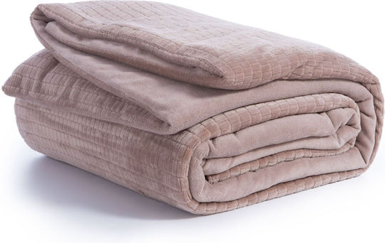 Nef-Nef Homeware Duvet Cover Queen 220x240cm Ezra Brown 240 GSMGsm