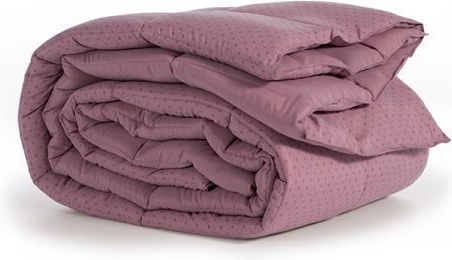 Nef-Nef Homeware Duvet Queen with Microfiber Filling 240x220cm Colorfull Purple 330 GSMGsm