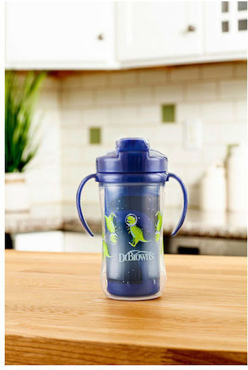 Dr. Brown's Toddler Cup Plastic Brown 300ml for 12m+