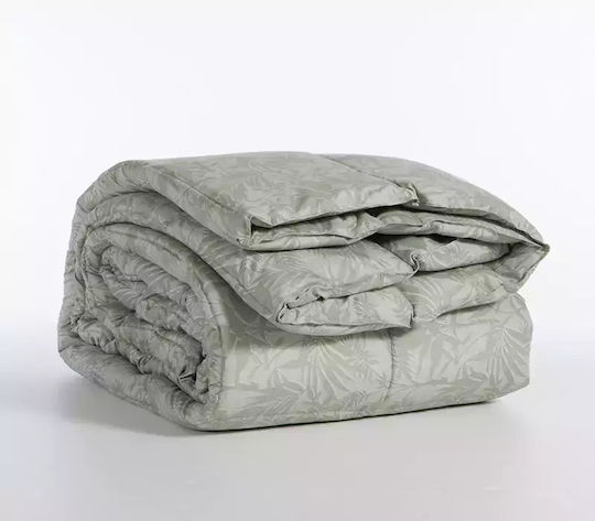 Nef-Nef Homeware Duvet Queen with Microfiber Filling 220x240cm Dazier Green 330 GSMGsm