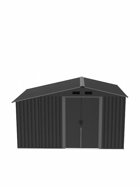 Depozit Metalic De Grădină Galvanizat L3.08xLățime2.45xÎnălțime2.02m