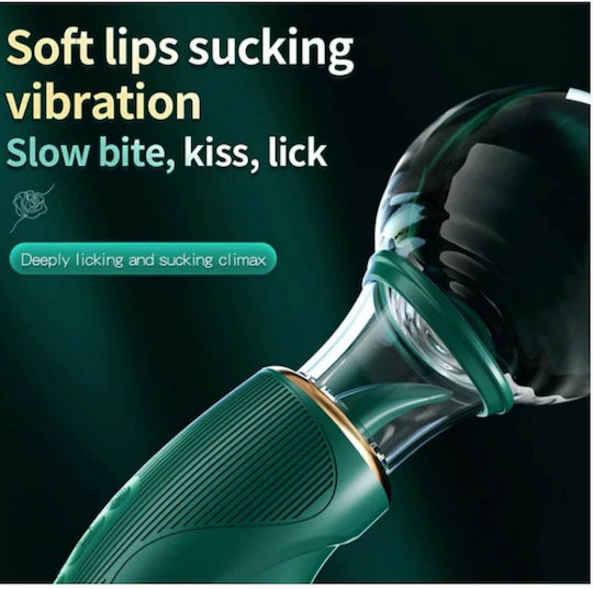 Aph Вагинален Клиторен Вибратор Смукател Език 2в1 Vaginal Clitoral Tongue Suction Vibrator Sj1y