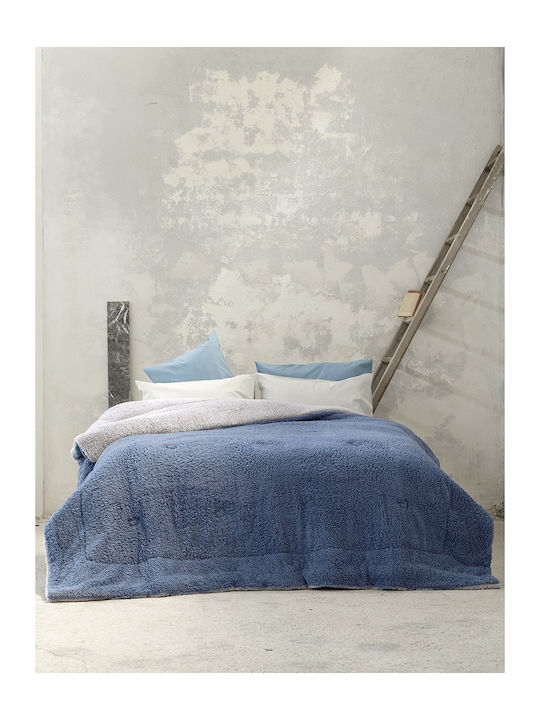 Nima Комбинирано одеяло Куинсайз 220x240бр Melt Мента/синьо 200 г/м²Gsm 11.5 togs Togs