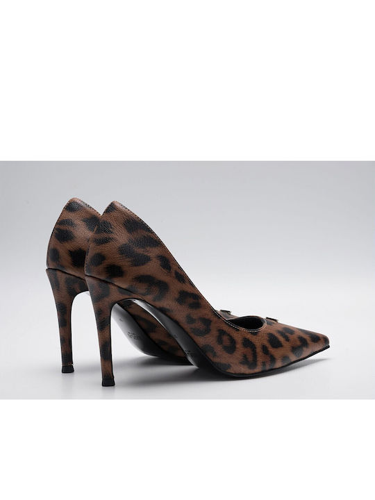 Martine Pumps Mit Tiermuster Braune