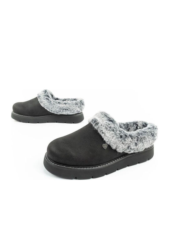 Cozy Blend Winter Women's Slippers Black