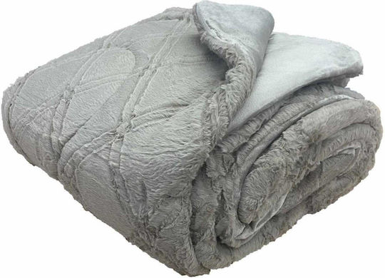Linea Home Комбинирано одеяло Единичен 160x210бр Diamond Сив