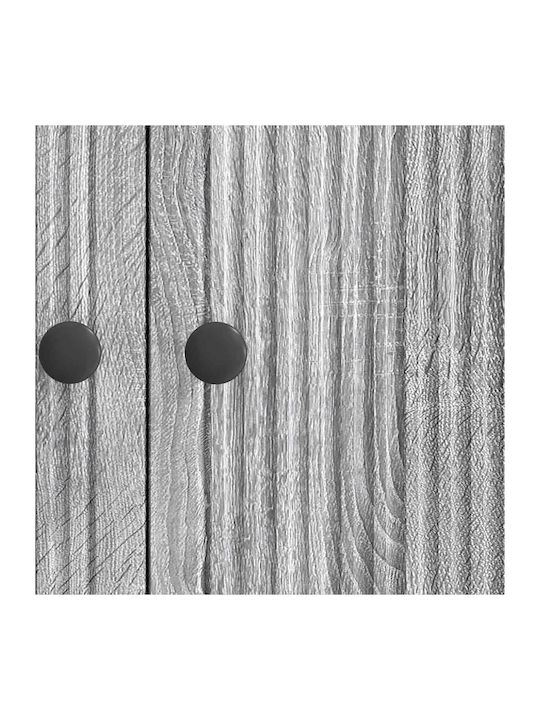 Sideboard from Wood & Metal Gray Sonoma 66x34.5x90cm