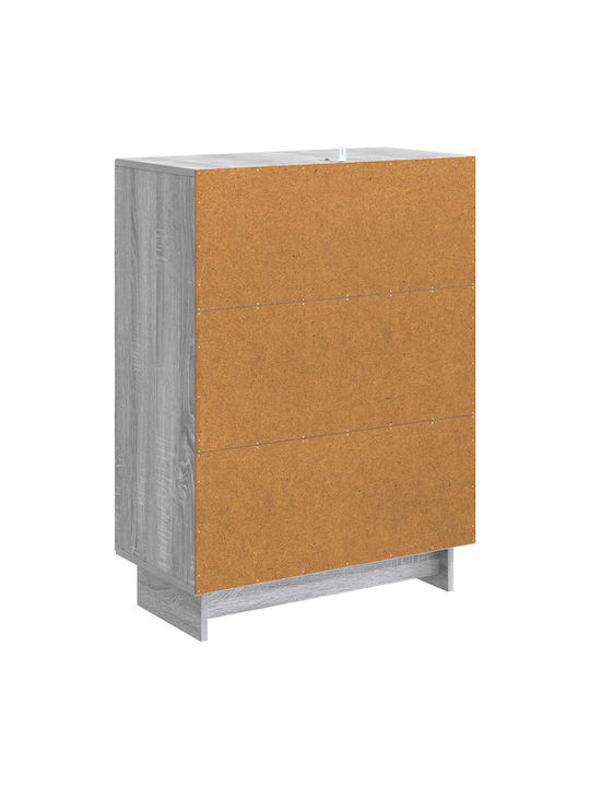 Sideboard from Wood & Metal Gray Sonoma 66x34.5x90cm