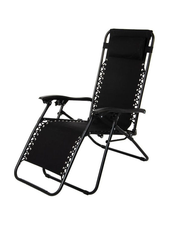 Outdoor Chair Plastic Black