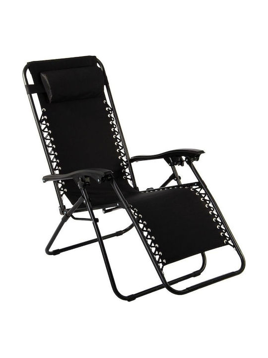 Outdoor Chair Plastic Black