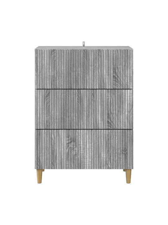 Comodă Dormitor Lemn Gri Sonoma 66x34.5x90cm