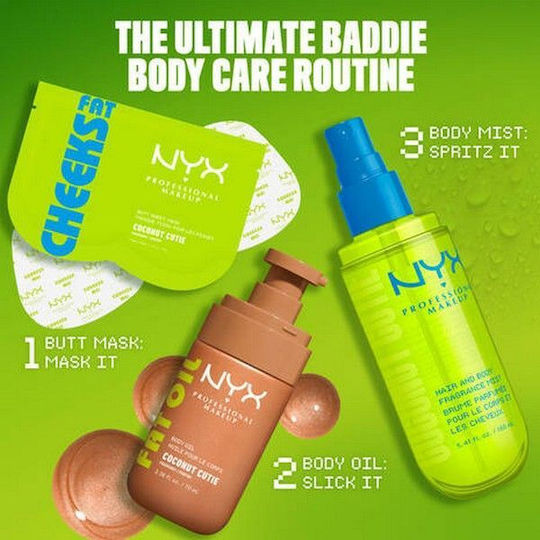 NYX Professional Makeup Fat Oil Body Mist Coconut Cutie 80ml
