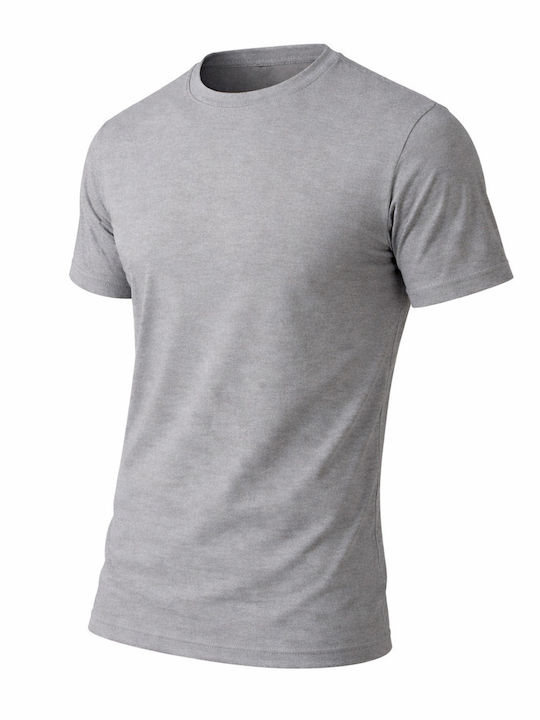 Men's Undershirts Short Sleeve Black-Grey-White 3Pack