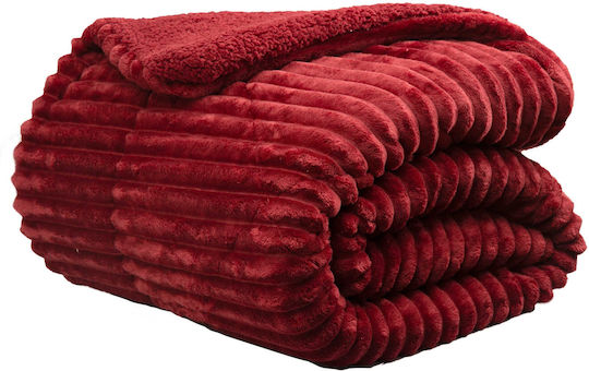 Epavlis Homeware Duvet Cover Queen 220x240cm Σχ.3011 Bordeaux