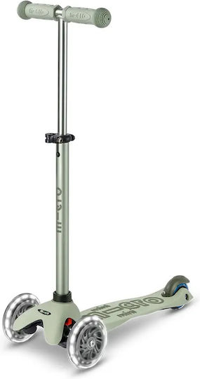 Micro Kids Scooter Mini2Grow Deluxe LED 2.0 3-Wheel with Seat for Ages 1-5 Pink