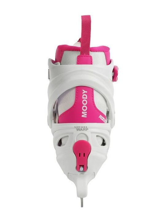 Roces Moody Inline Αυξομειούμενα Rollers Λευκά Παιδικά