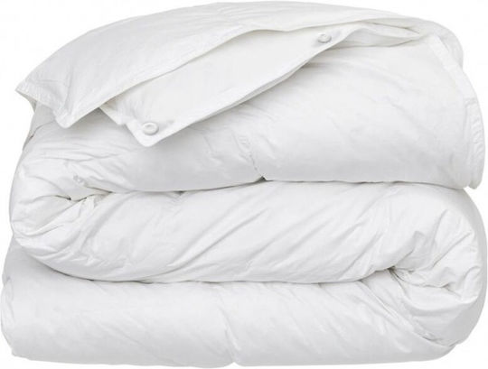 Kotonia Home Husă de pătură Dublu 200x220cm Alb