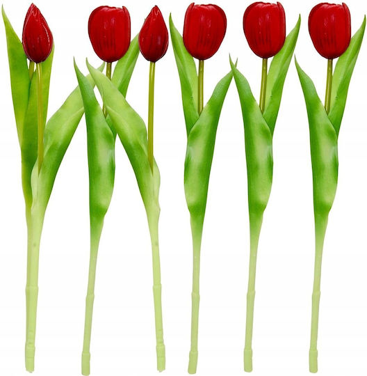Bouquet of Red Tulips 31cm Saska Garden