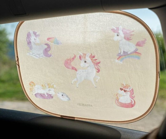 Filibabba Sun Shades Car 2pcs Unicorn Shores 108.00638