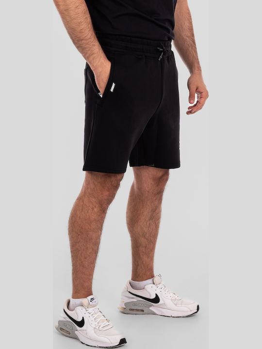 Sport Herren Shorts Schwarz/Weiß