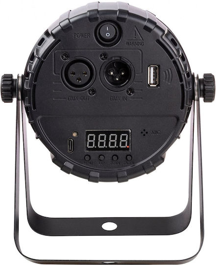 Jb Systems Προβολέας LED PAR DMX Accu Mini-Par 12TC Mk2 RGB