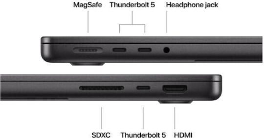 Apple MacBook Pro 14.2" IPS Retina Display 120Hz (M5 Pro-15-Core/64GB/1TB SSD/16-Core GPU) (International English Keyboard)