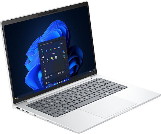 HP EliteBook 8 G1i 14 Zoll IPS QHD+ (Ultra 7-258V/32GB/1TB SSD/W11 Pro) Gletscher Silber (Englisch US Tastatursprache)