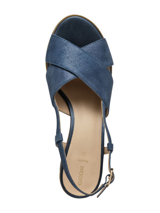 Aurely Sandals Blue