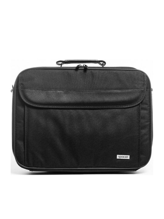 Spacer Bag Notebook Up To 16" 1 Compartment Front Pocket Rear Pocket Velcro Waterproof Nylon Black Fritz "spm7939" Ean 5949046600056
