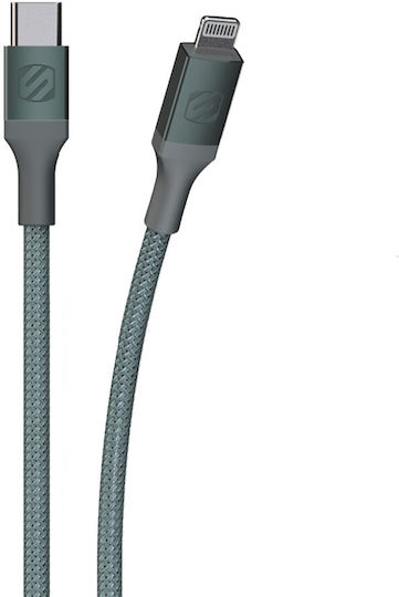 Scosche Braided la Cablu Lightning 100W Verde 2.4m (Ci4B8MG-SP)