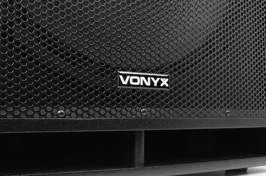 Vonyx SWP15 Pro 170.823 Самоусилващ Субуфер PA 400W 15" 40x47x53εκ. σε Черен Χρώμα