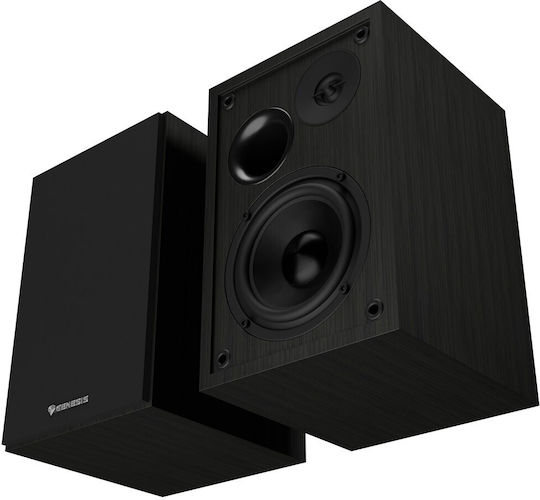 Genesis NGS-2343 Ασύρματα Ηχεία Υπολογιστή 2.0 με Bluetooth και Ισχύ 20W Μαύρα