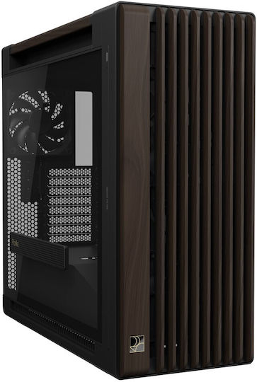 Asus ProArt PA602 Gaming Midi Tower Κουτί Υπολογιστή με Πλαϊνό Παράθυρο Wood Edition