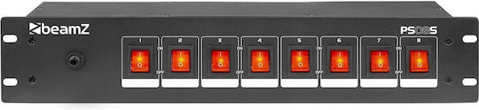 BeamZPro PS08S DMX Switch για Κονσόλα Φωτισμού με Τοποθέτηση Rack