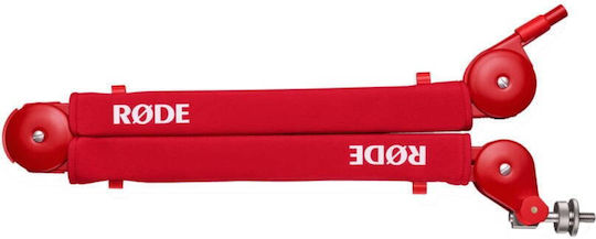 Rode Psa-1+ Red Microphone Stand Articulated Arm Limited Edition