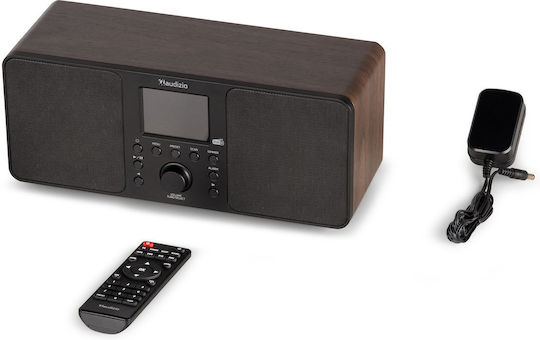 Audizio GENUA Tabletop Radio Electric DAB+ with Bluetooth Wood
