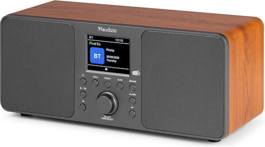 Audizio GENUA Tabletop Radio Electric DAB+ with Bluetooth Dark Grey