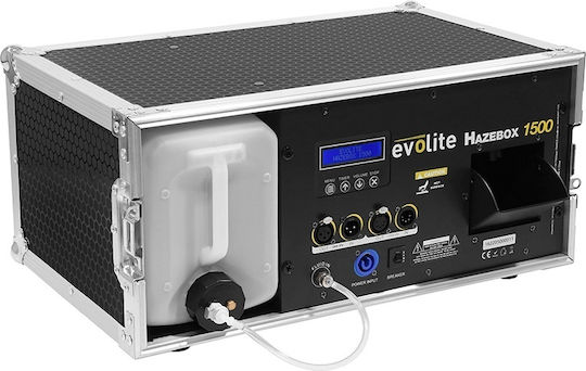 Evolite Hazebox 1500 Μηχανή Καπνού 1500W και Δυνατότητα Σύνδεσης με Κονσόλα Φωτισμού