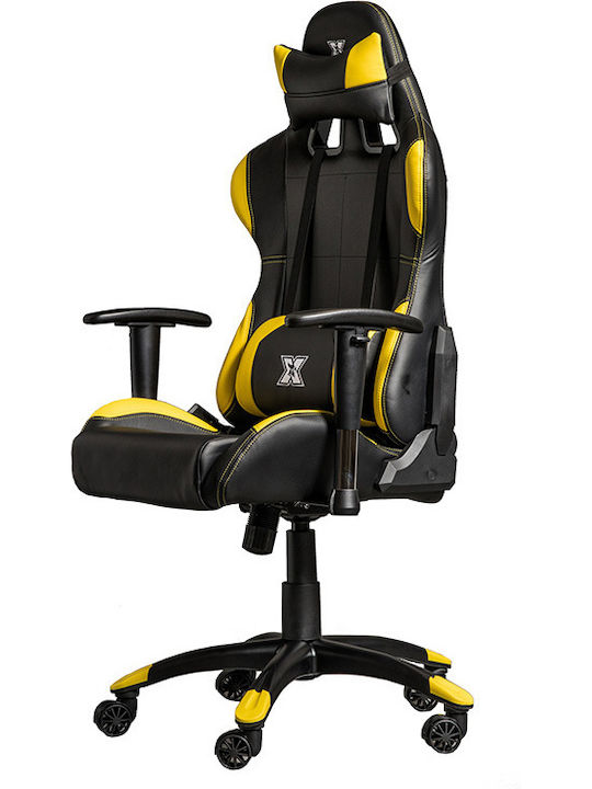 Serioux Torin Gaming Stuhl mit verstellbaren Armlehnen Black / Yellow
