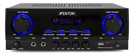 Fenton Ενισχυτής Karaoke AV440 103.136 Μαύρος
