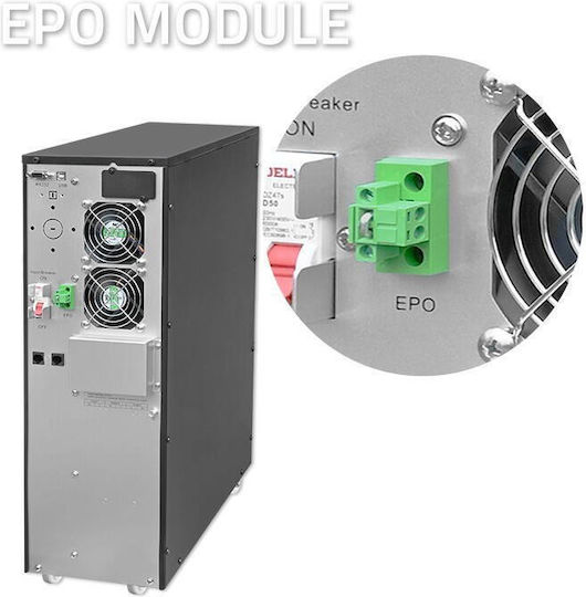 Qoltec UPS On-Line 10000VA 10000W