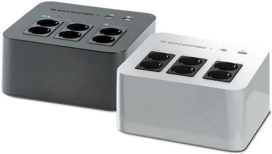 Socomec Netys Unitate UPS 600VA 360W Cu 6 Prize De Curent Alternativ Schuko