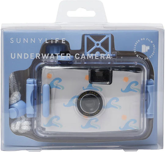 Sunnylife Underwater Αδιάβροχη Φωτογραφική Μηχανή με Film Seagull Blue Wave