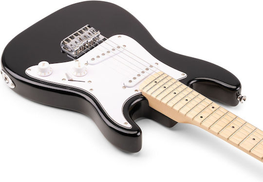Max Gigkit Junior Electric Guitar Package 1/4 Black