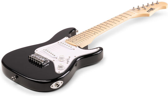Max Gigkit Junior Electric Guitar Package 1/4 Black