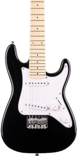 Max Gigkit Junior Electric Guitar Package 1/4 Black