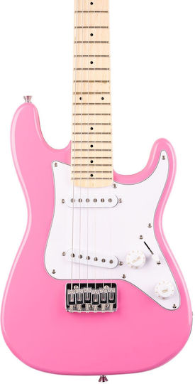 Max Gigkit Junior Electric Guitar Pack 1/4 Pink