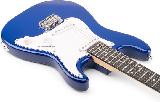 MAX Elektrische Gitarre Blau Mit E-Gitarren